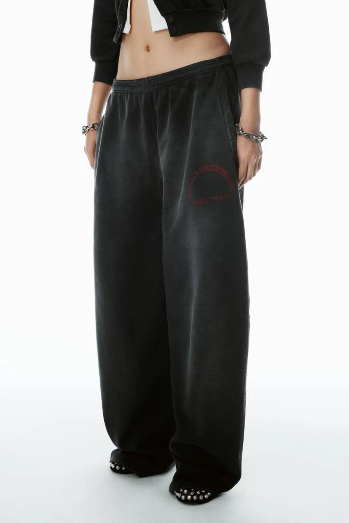 Alexander Wang Logo Oversized Sweatpants 3