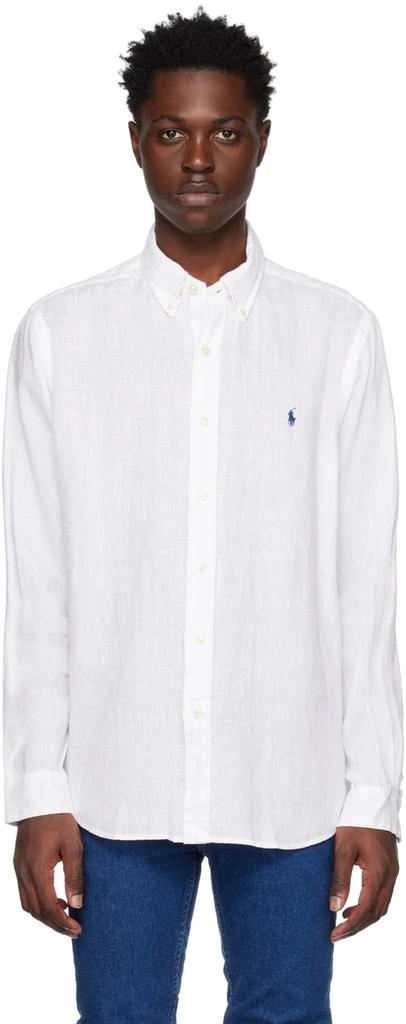 Ralph Lauren White Classic Fit Shirt 1