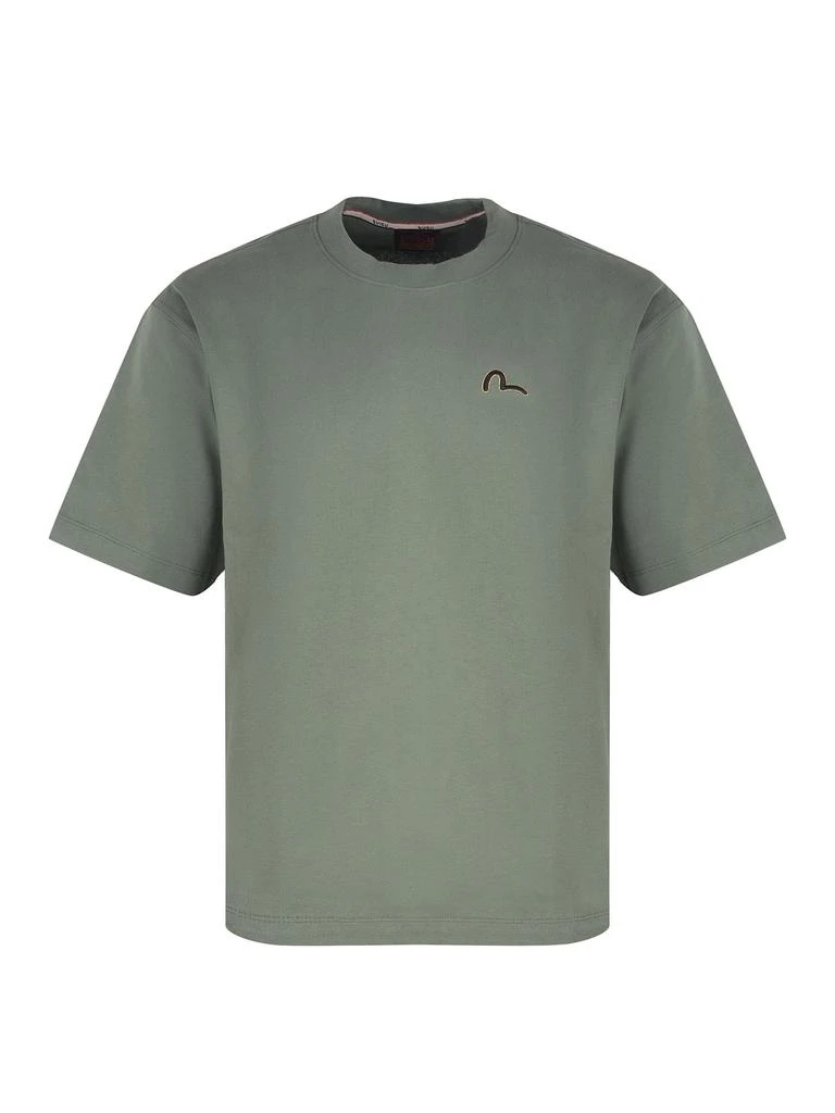 Evisu T-shirt  Military Green Cotton 1