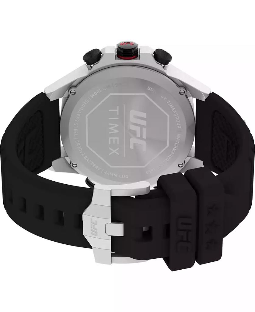 Timex UFC Men's Kick Digital Black Polyurethane Watch, 49mm