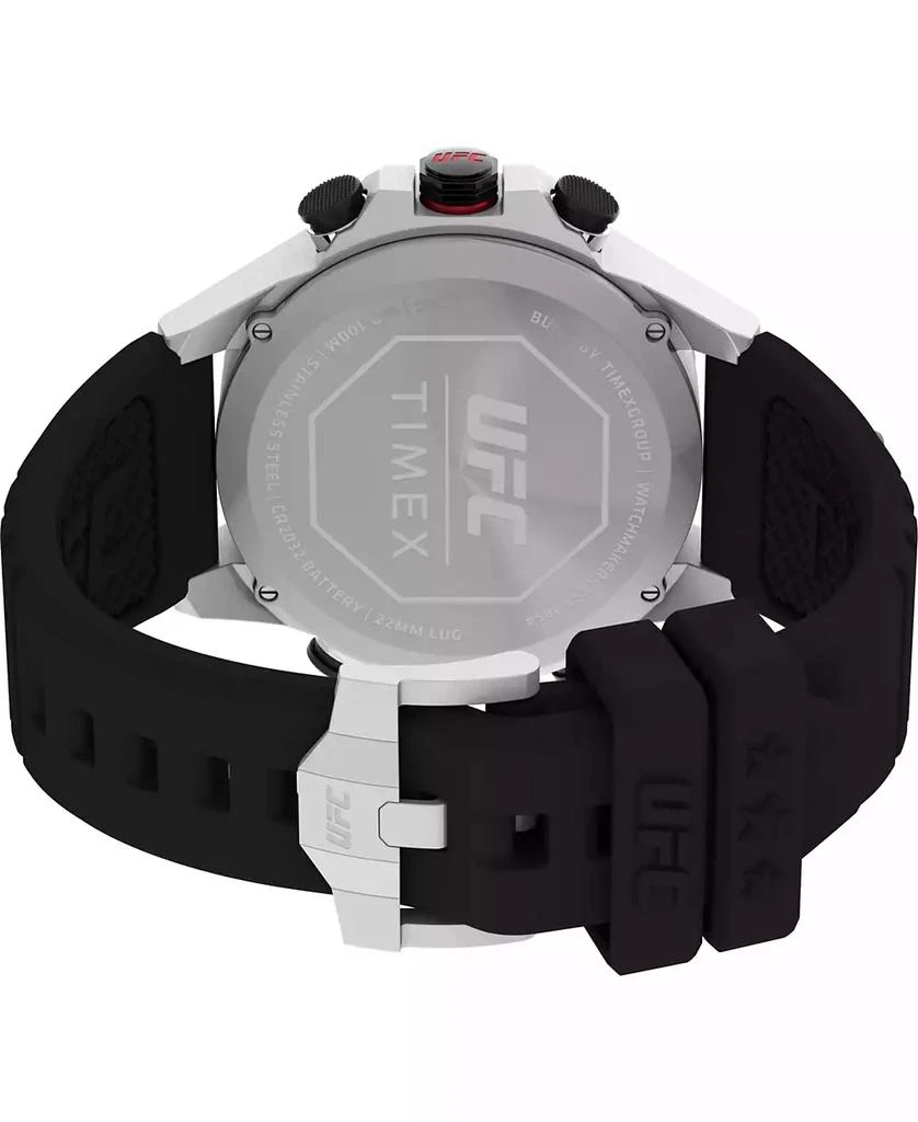 Timex UFC Men's Kick Digital Black Polyurethane Watch, 49mm 2
