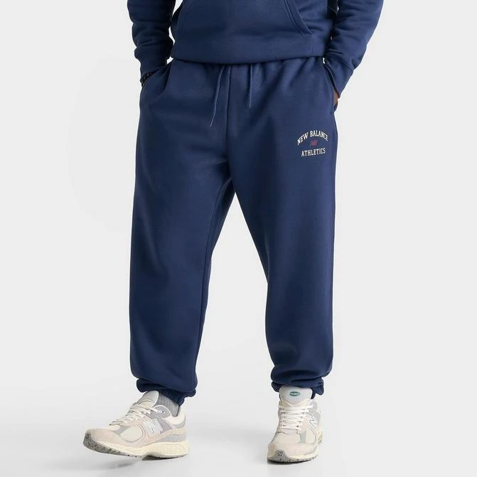 New Balance Men's New Balance Athletics Collegiate Fleece Jogger Sweatpants 1