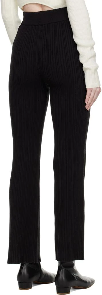 LVIR Black Flared Trousers 3