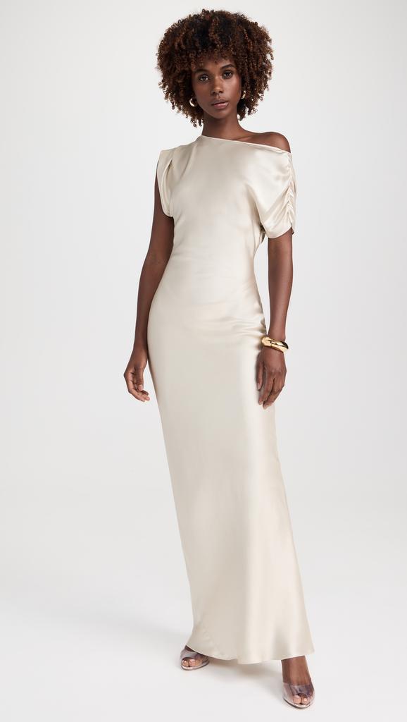 Amanda Uprichard Elroy Silk Maxi Dress