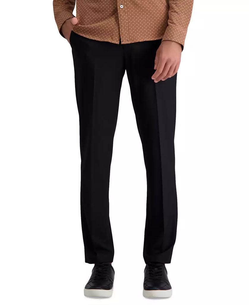 Haggar JMH Men's 4 Way Stretch Slim Fit Flat Front Dress Pant