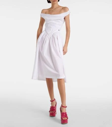 Vivienne Westwood Sunday cotton corset dress 7