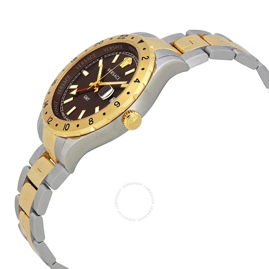 Versace Hellenyium Brown Dial Two-tone Men's Watch V11040015 2