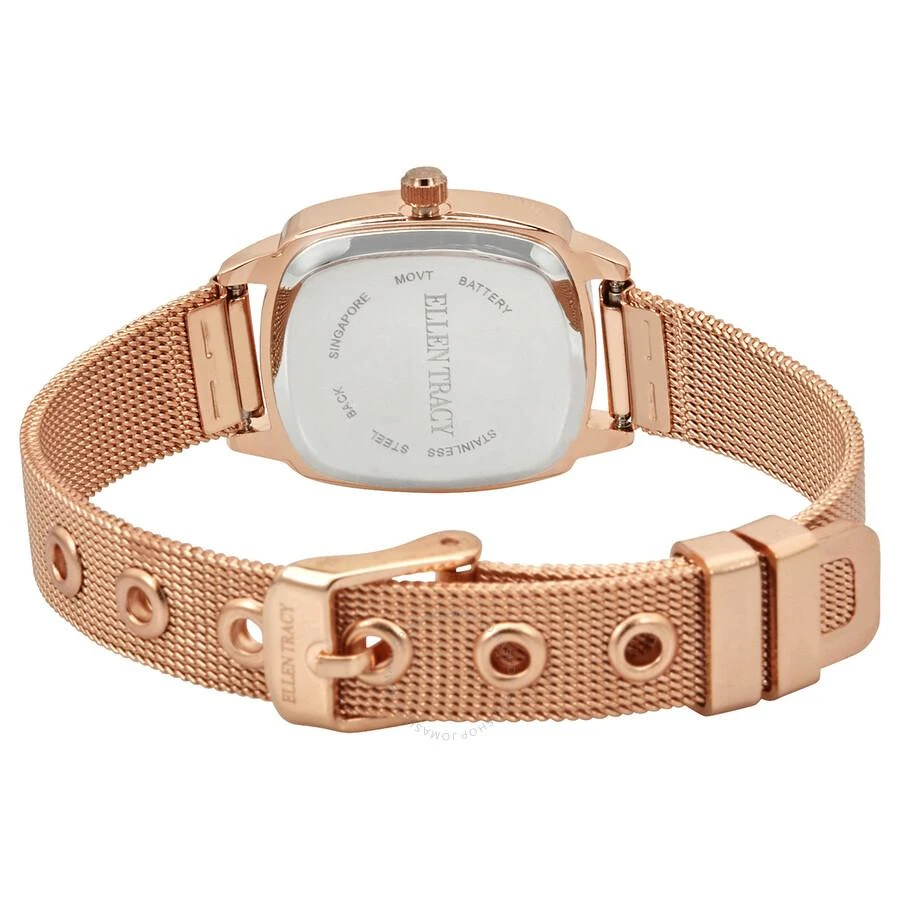 Ellen Tracy Quartz Rose Dial Ladies Watch ET5188RG 3