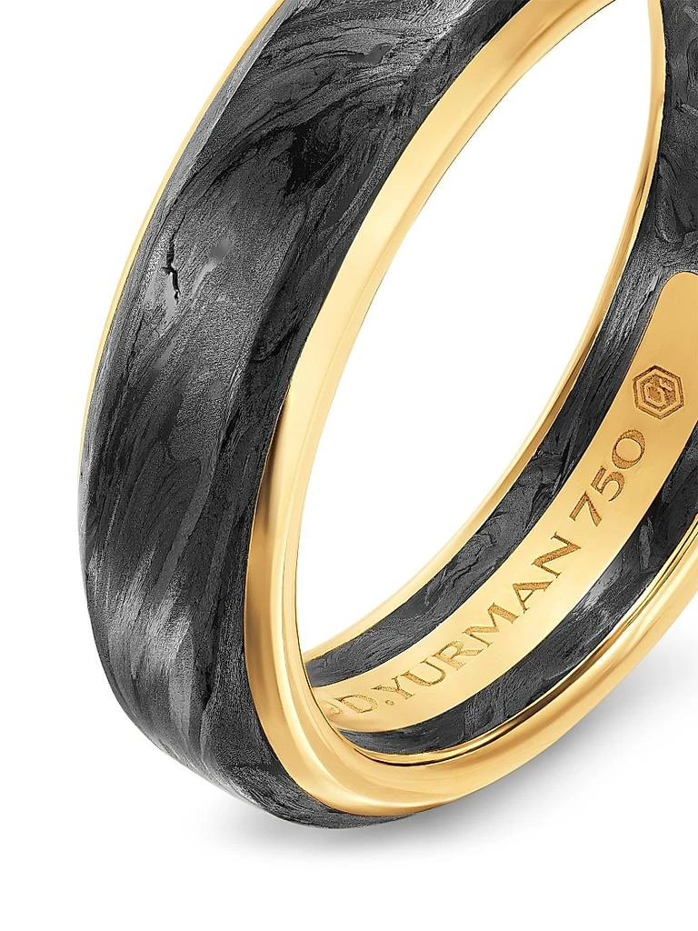 David Yurman Streamline Band Ring in 18K Yellow Gold 5