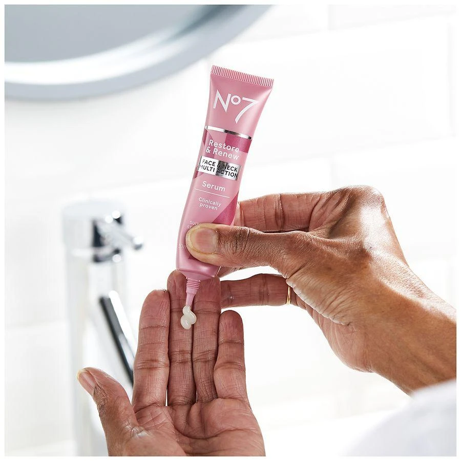 No7 Restore & Renew Multi Action Face & Neck Skincare System 7