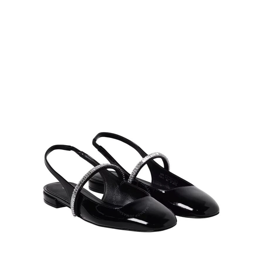 Stuart Weitzman Stefanie Patent Slngback Ballet Flats 2