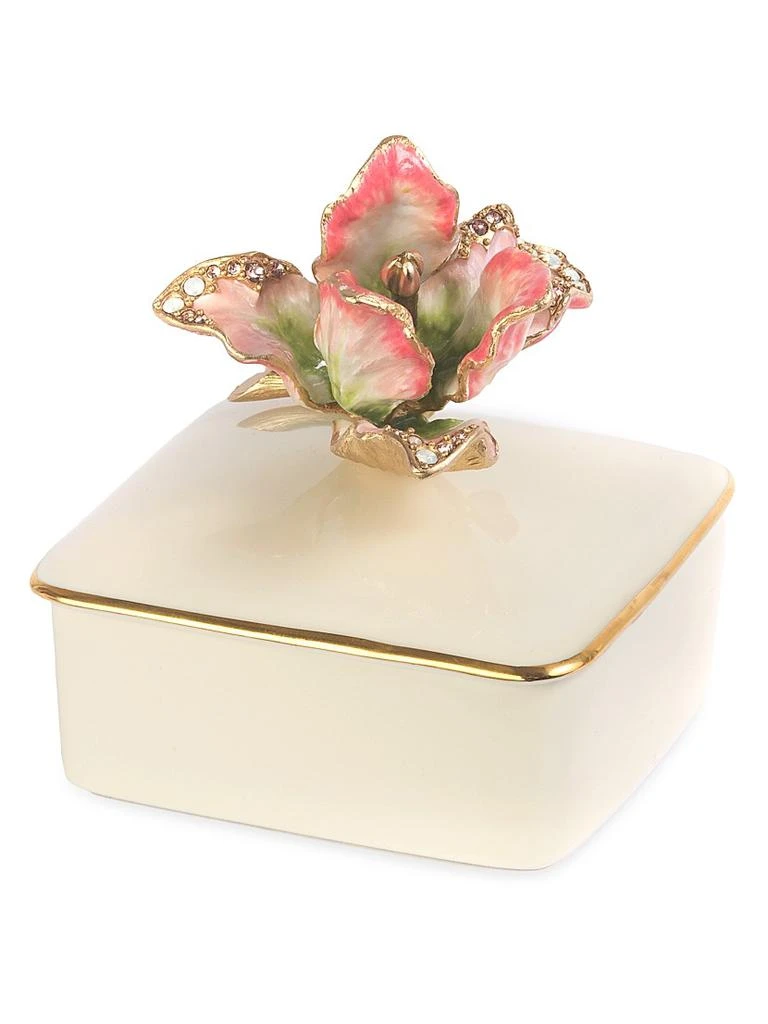Jay Strongwater Lainey Tulip Porcelain Box 1
