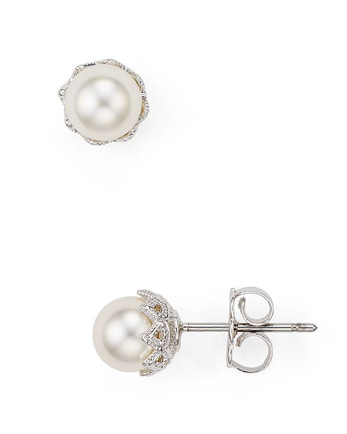 Nadri Ornate Stud Earrings
