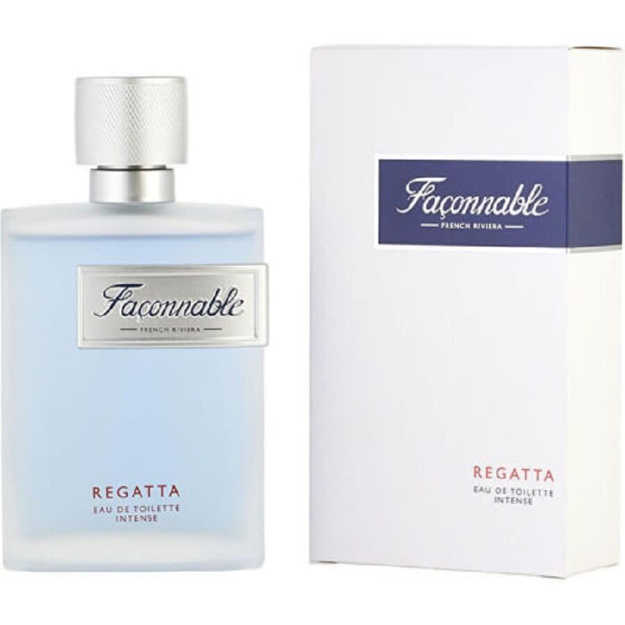 Faconnable Men's Regatta Intense EDT Spray 3.0 oz Fragrances 3760048797108