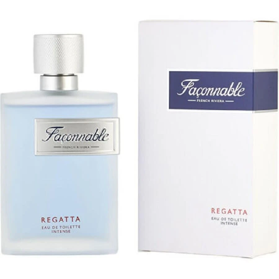 Faconnable Men's Regatta Intense EDT Spray 3.0 oz Fragrances 3760048797108 1