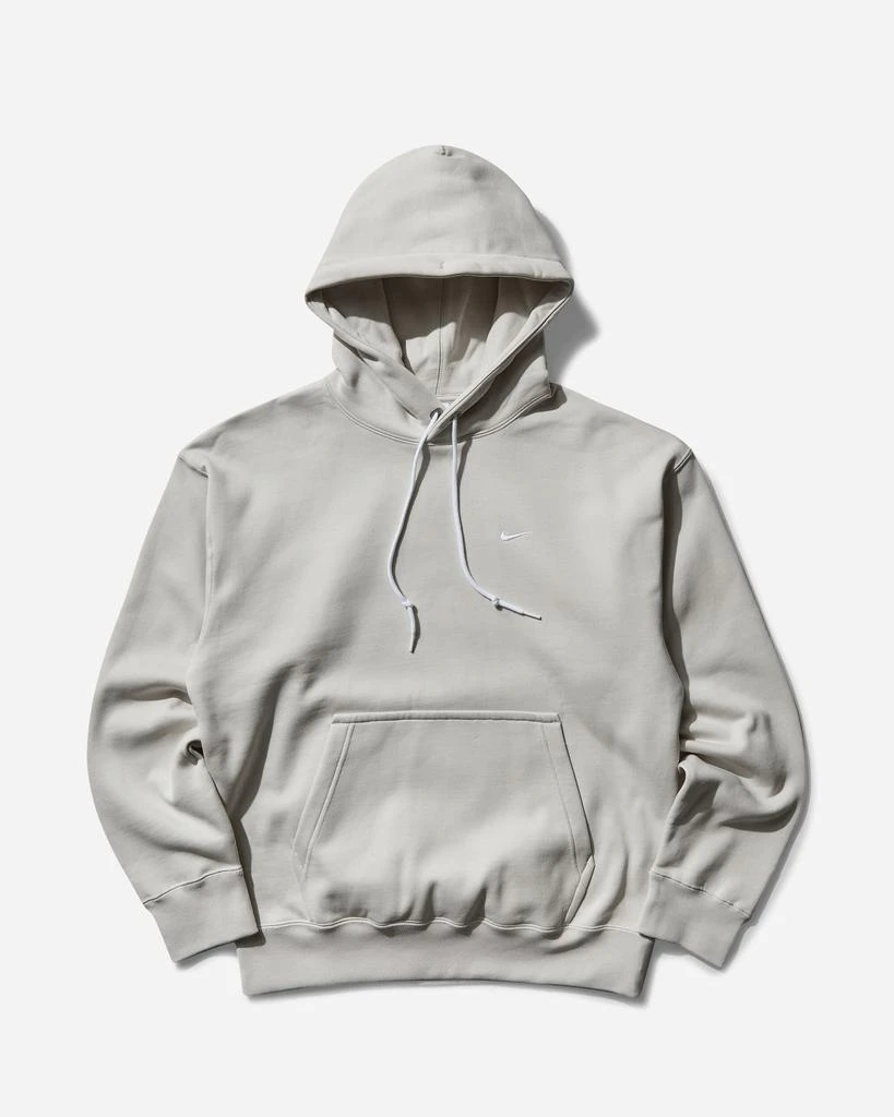 NIKE Men's Solo Swoosh Hoodie Light Bone 1