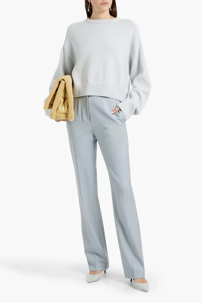 Loulou Studio Maia wool-twill straight-leg pants 2