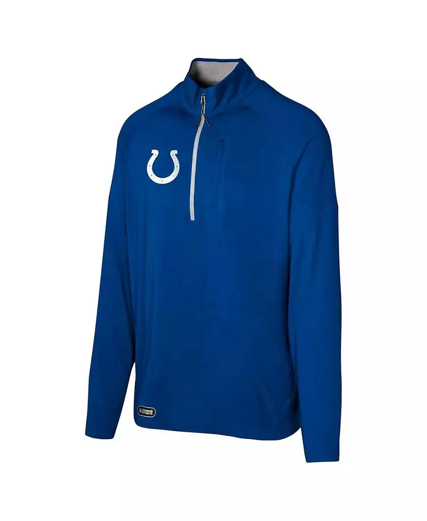 Outerstuff Men's Royal Indianapolis Colts Grind Iron Quarter-Zip Top 2