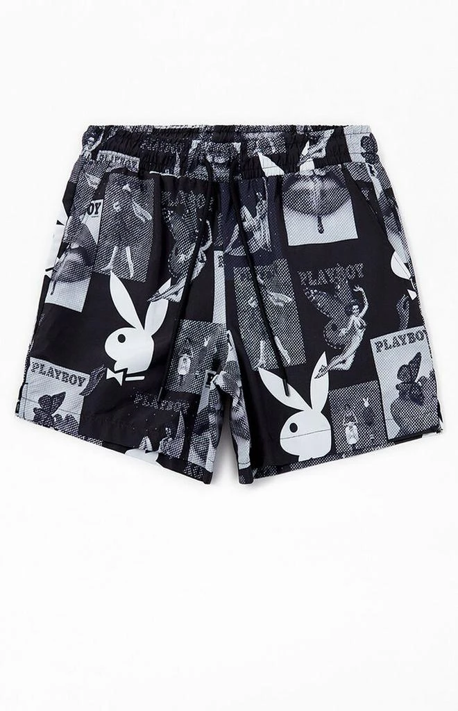 Playboy By PacSun Poster 5" Swim Trunks 1