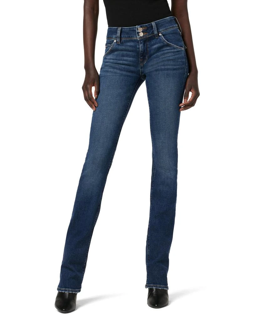 Hudson Jeans Beth Mid-Rise Baby Boot Flap in Olympic