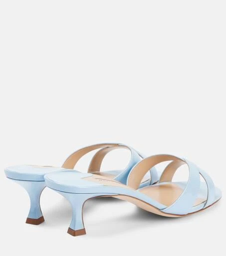 Manolo Blahnik Callamu 50 patent leather sandals 2