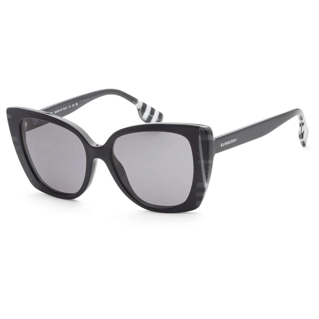 Burberry Burberry Women's Black Cat-Eye Polarized Sunglasses