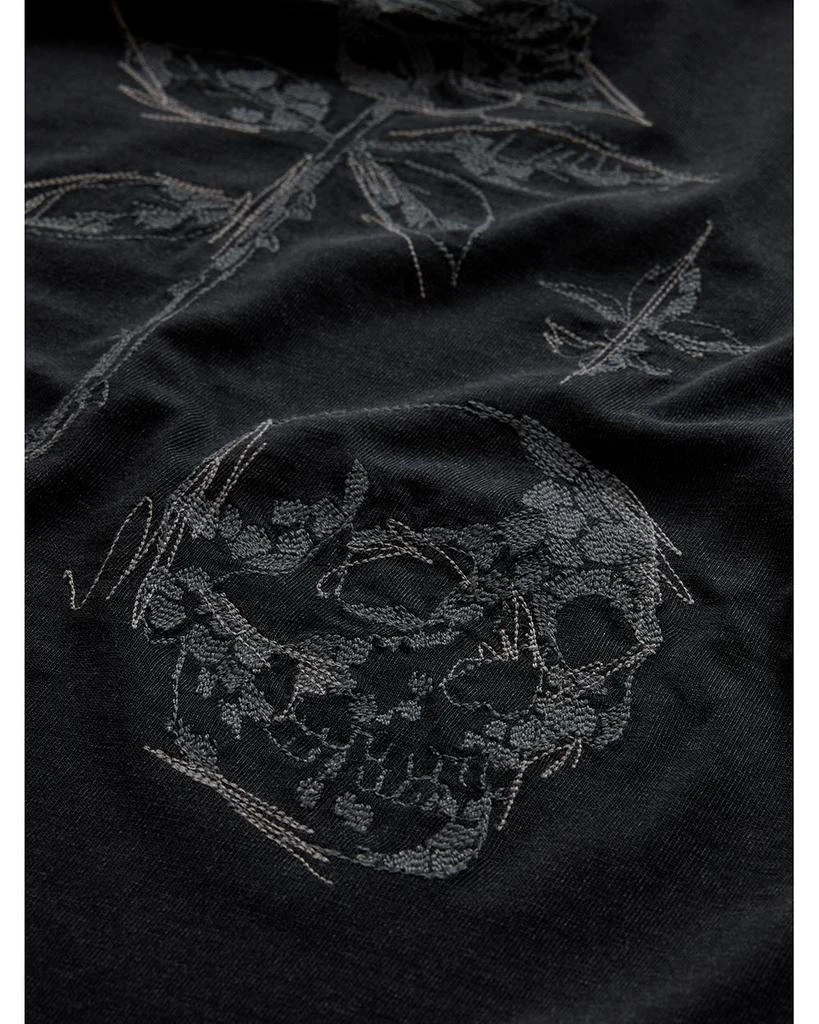 John Varvatos Rose & Skull Tee 6
