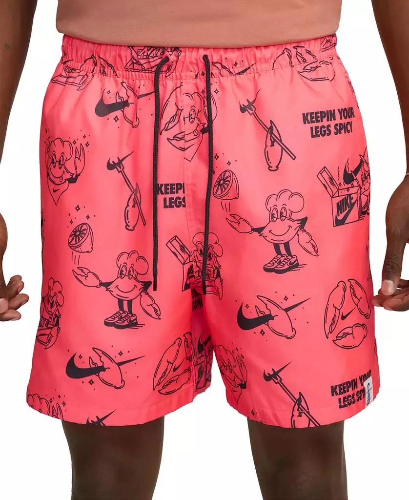 NIKE Men's Club Woven Printed 6" Shorts 1