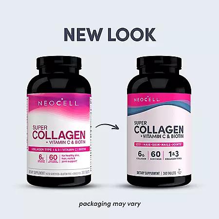 NeoCell NeoCell Super Collagen + Vitamin C & Biotin Tablets 360 ct.
