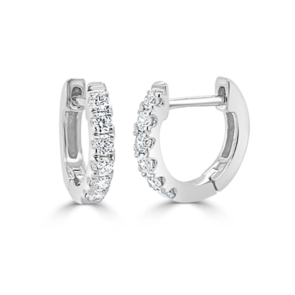 Sabrina Designs 14k Gold & Diamond Huggie Earrings 5