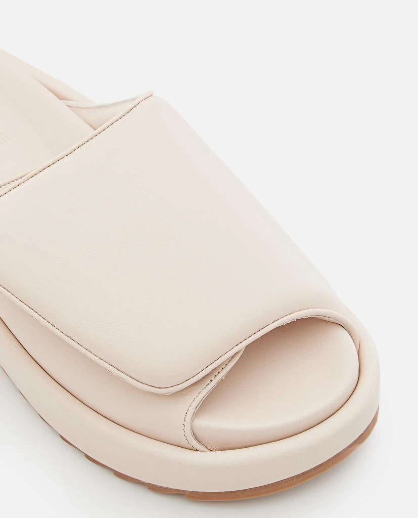 GIA BORGHINI 40mm Gia 1 Leather And Scuba Sandals 2