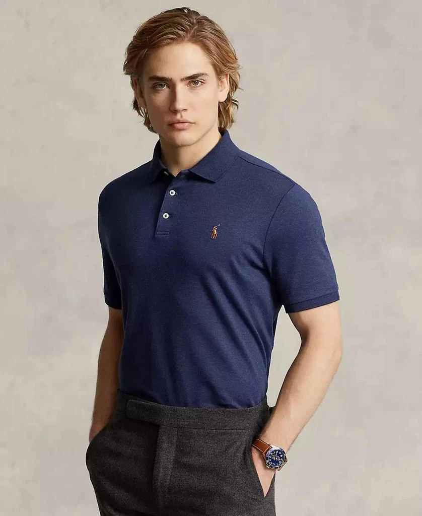 Ralph Lauren Men's Custom Slim Fit Soft Cotton Polo Shirt 1
