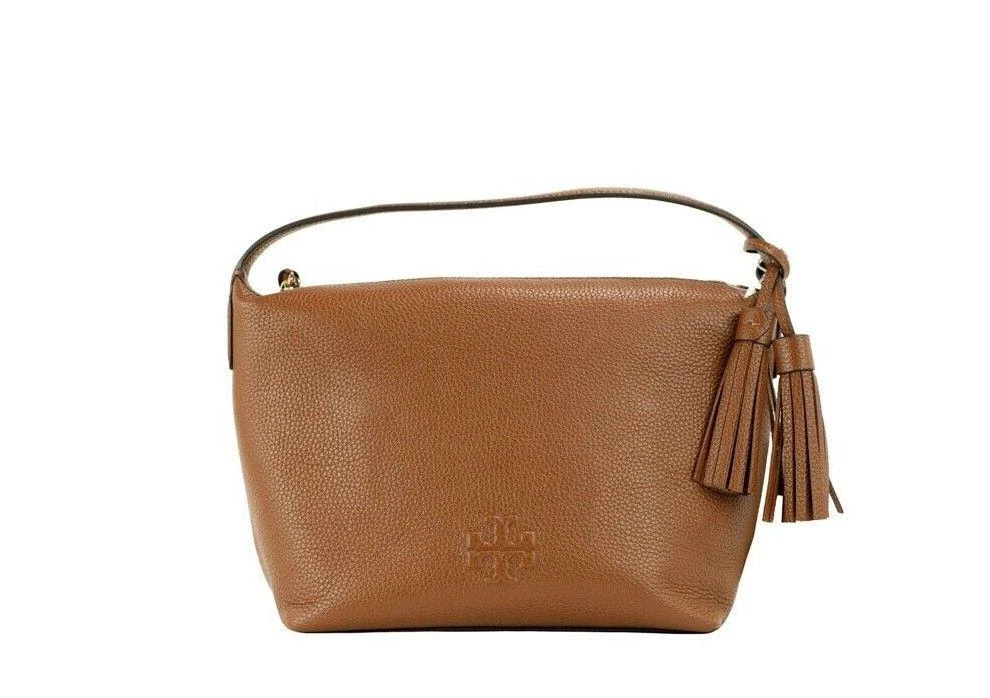 Tory Burch Tory Burch Thea Small Moose Pebbled Leather Slouchy Shoulder Women's Handbag