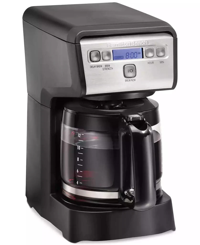 Hamilton Beach 12-Cup Compact Programmable Coffee Maker