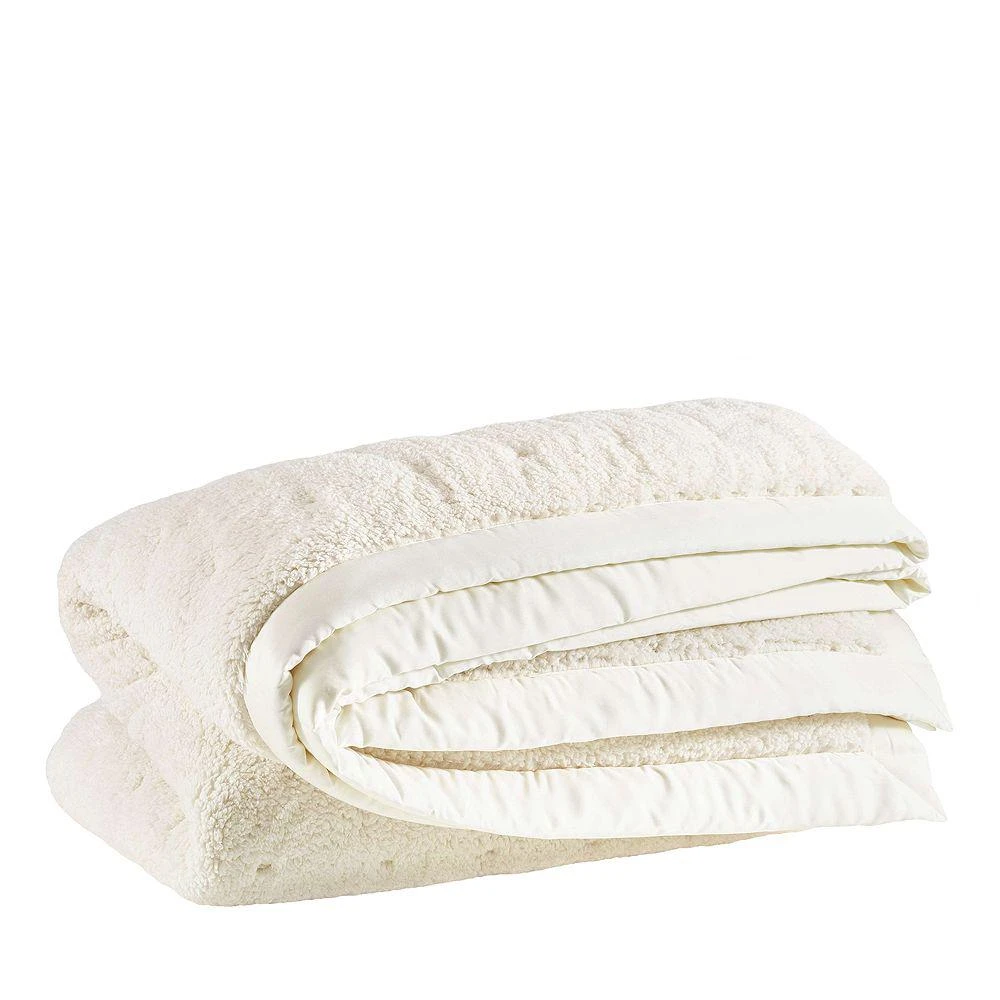 Annie Selke Marshmallow Fleece Puff Coverlet, King 3