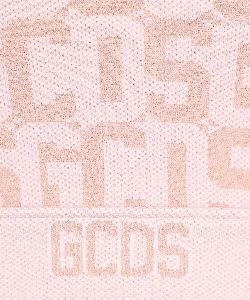 GCDS Gcds x wolford monogram basic crop top 3