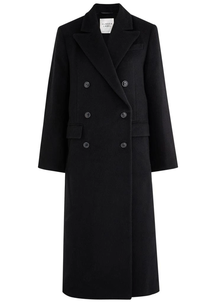 ALMADA LABEL Drew double-breasted wool-blend coat 1