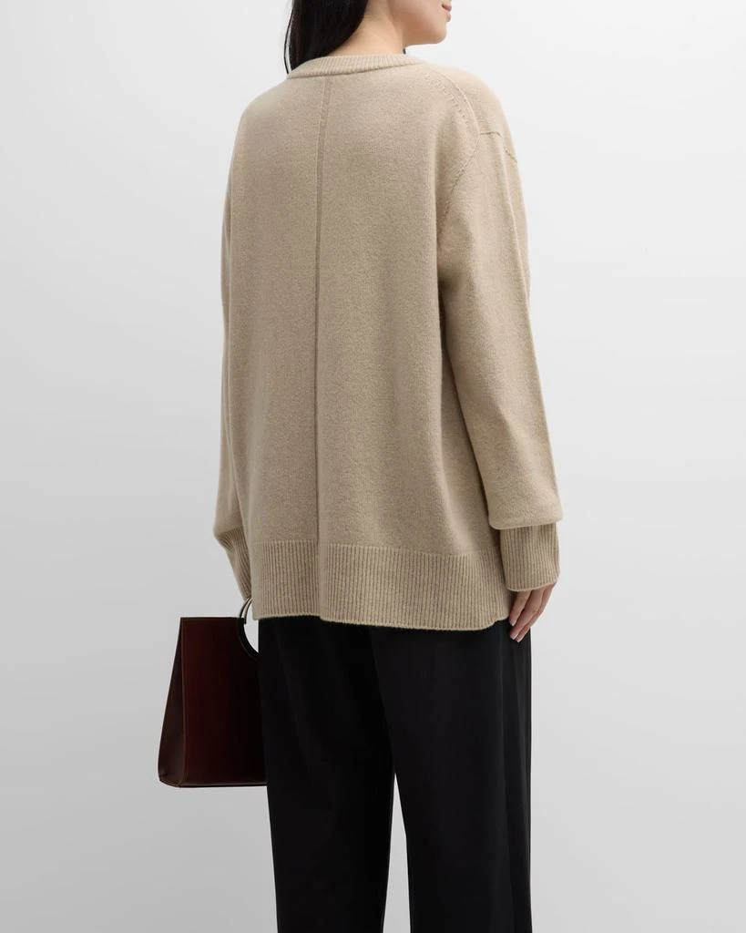 The Row Sibem Wool-Cashmere Sweater 3
