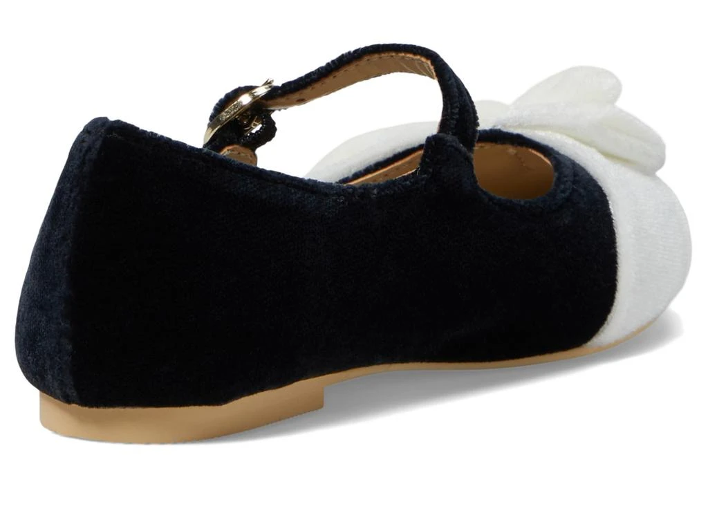 Janie and Jack Velvet Bow Flats (Toddler/Little Kid/Big Kid) 5