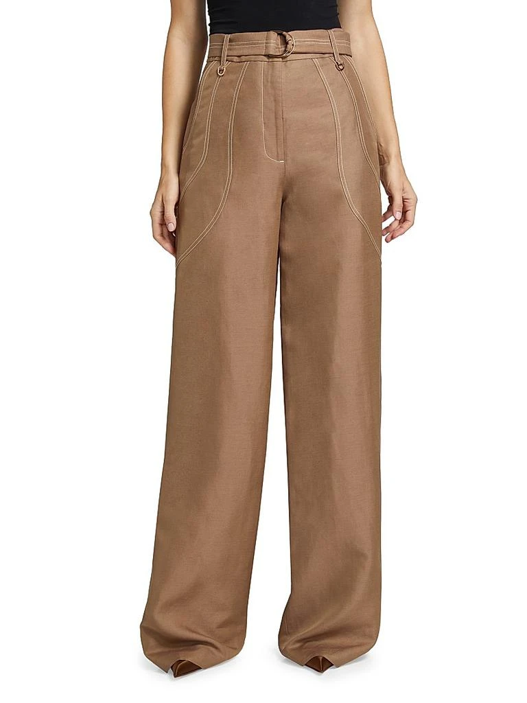 Acler Geary High-Rise Wide-Leg Pants 3