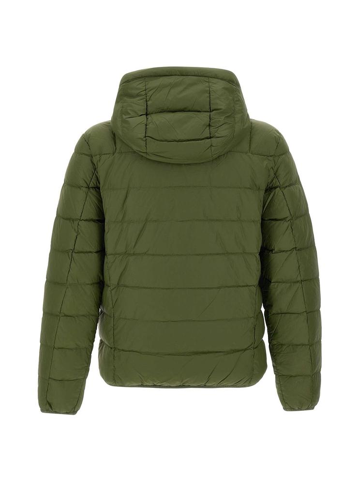 SUN 68 Sun 68 Logo Printed Hooded Padded Jacket
