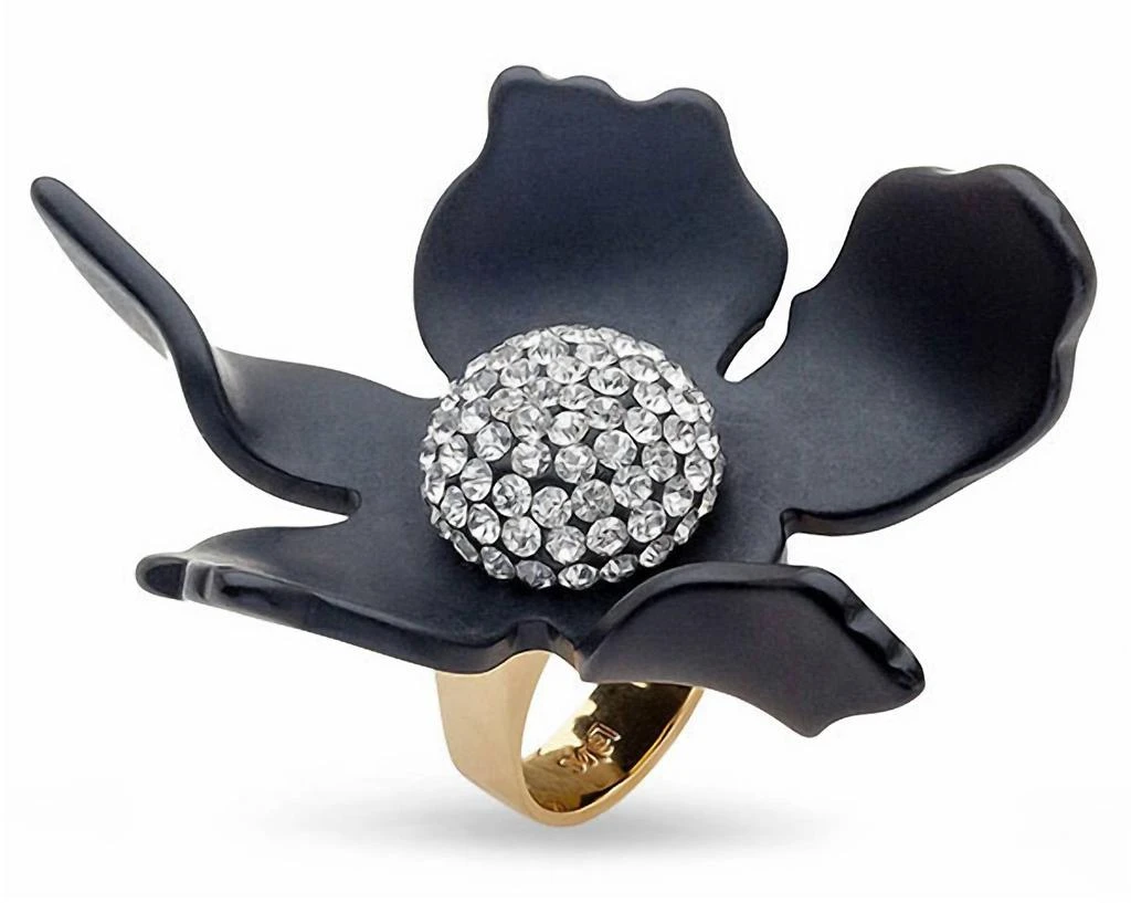 LELE SADOUGHI Lele Sadoughi - Women
s Crystal Lily Ring 2