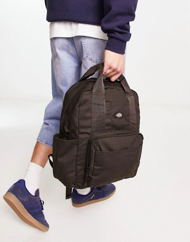 DICKIES Dickies lisbon backpack in dark brown 2