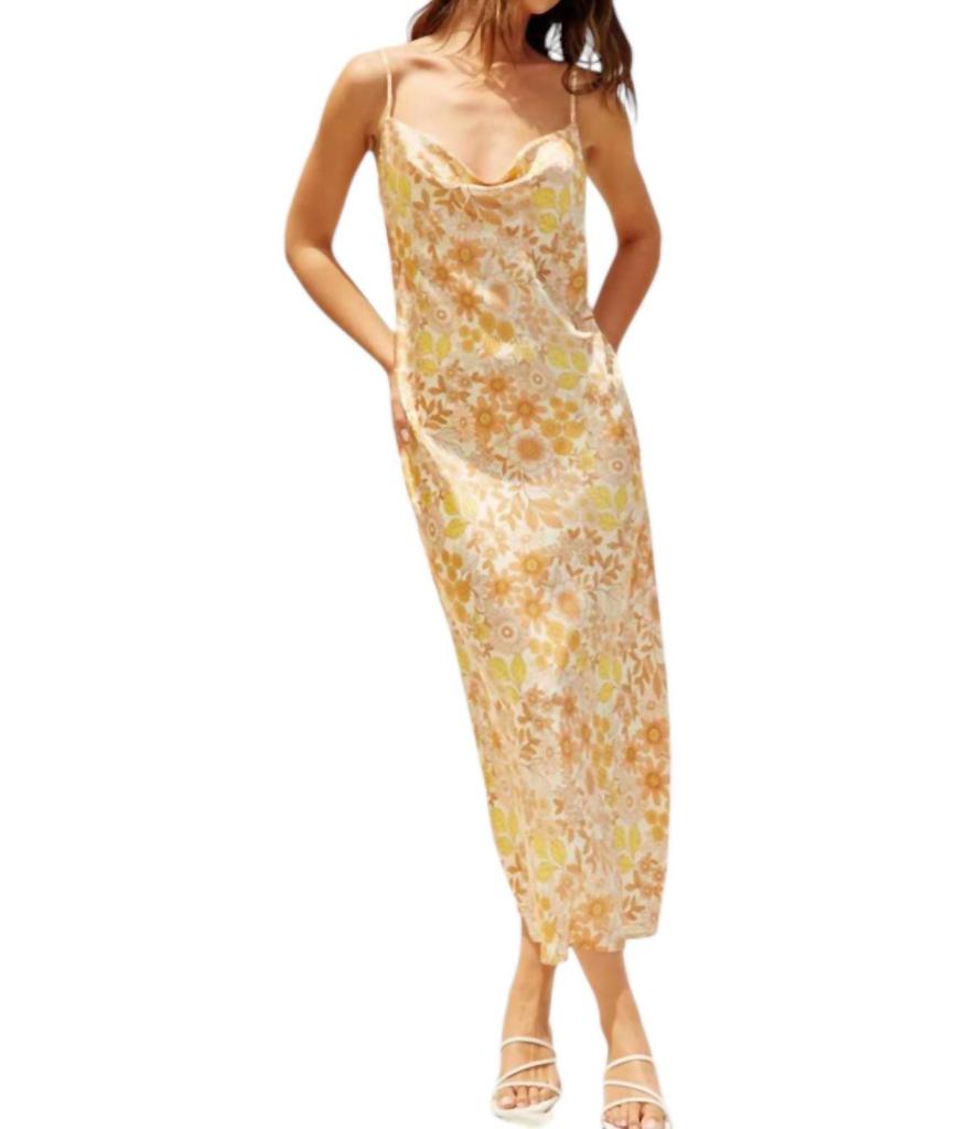 Dress Forum Dress Forum - Ava Satin Floral Dress