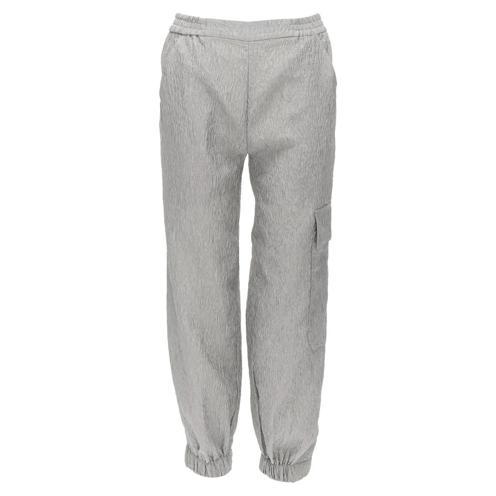 CECILIE BAHNSEN Jackson matelasse cloque cargo track pants 1