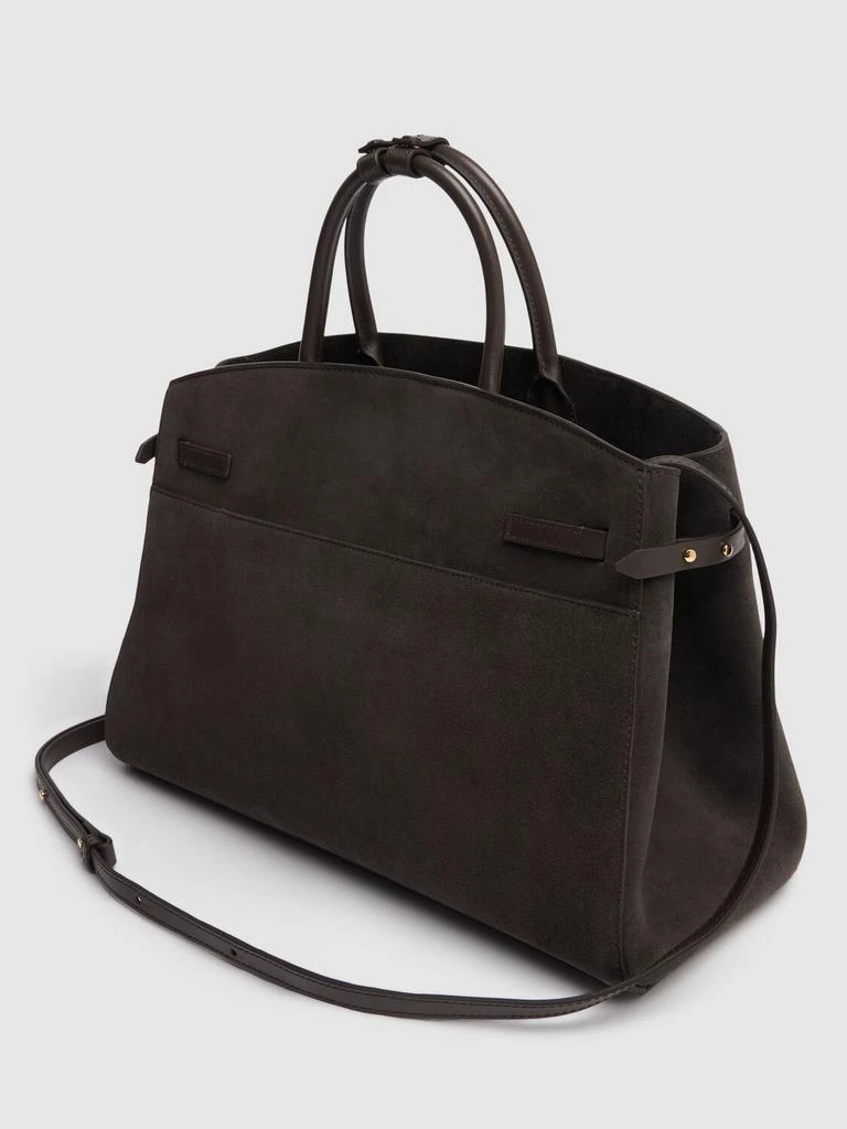 Demellier The Hudson Suede Top Handle Bag 5