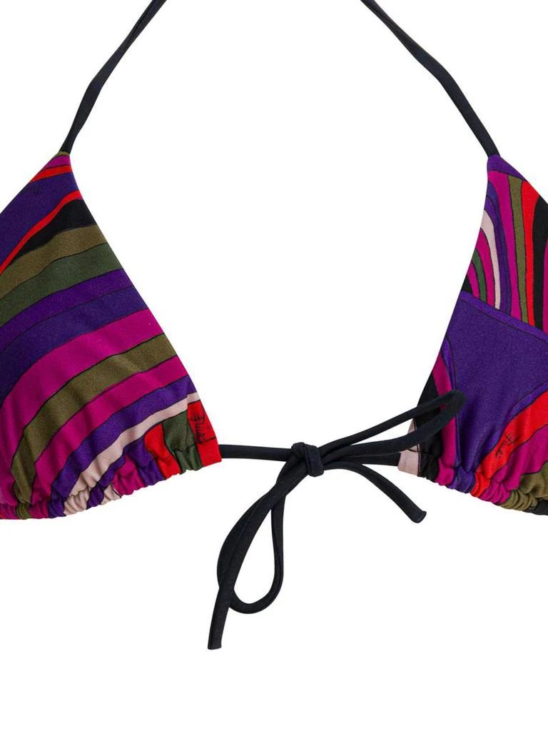Pucci Pucci Iride Print Triangle Bikini Top 3