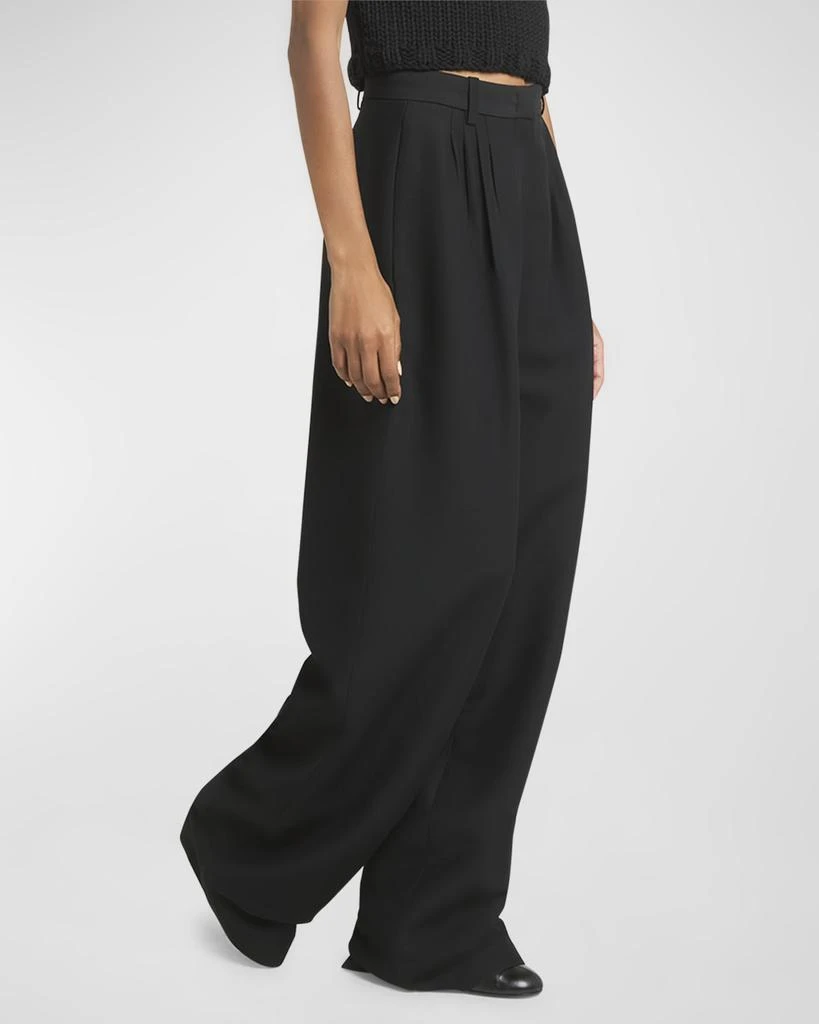 CO Mid-Rise Pleated Wide-Leg Trousers 7