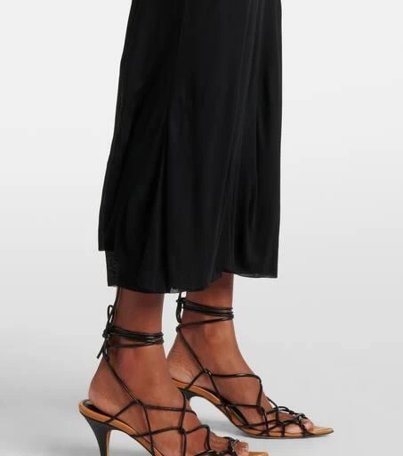 Khaite Leesal jersey midi dress 5