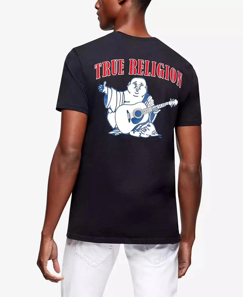 True Religion Men's Buddha Logo Crewneck Short Sleeve T-shirt 3